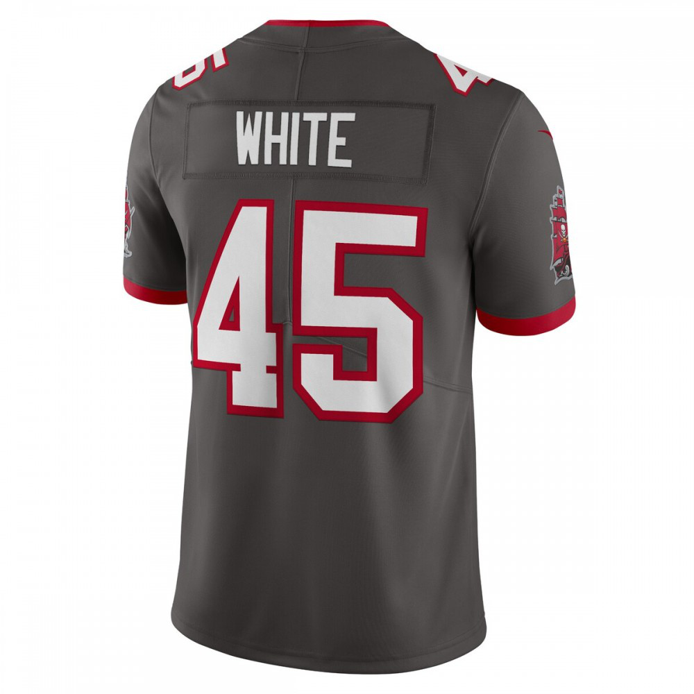 Devin White Tampa Bay Buccaneers Nike Vapor Limited Jersey - Pewter-GridironStore